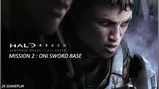Halo Reach: Mission 2 ONI SWORD BASE only with unsc weapons on legendry halo master chief collection