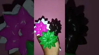 plastic wire flower #plasticwireflower #flowerdesign #shortsfeed #ytshorts