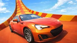Car Stunt Races 🚗💥 Gas Cylinder Exploded! Extreme & Dangerous Stunts