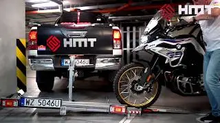 HMT Motorradtransportrampe f&uuml;r Pickup, Jeep, Camper.