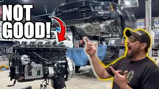 My 5th Gen CUMMINS Engine Block Looks TERRIBLE!! INSIDE LOOK!!