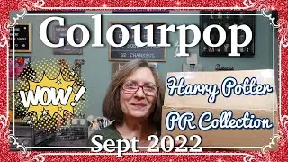 Colourpop x Harry Potter PR Collection ~ Sept 2022 WOW this is awesome!!!