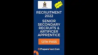 Indian Navy Recruitment 2022 for Senior Secondary Recruits & Artificer Apprentice | Defence Jobs