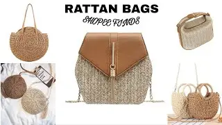 SHOPEE FINDS+links: RATTAN BAGS pt.1