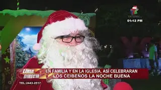 En Familia y en la Iglesia, así celebraran los Ceibeños la Noche Buena