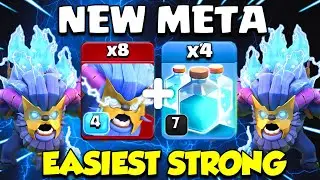 NEW META | Super Yeti + Clone Spell Easiest Strongest Th14 Attack Strategy 2025 [clash of clans]