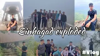 My unforgettable journey to Sinhagad Fort🏰|pune’s pride🫡 | vlog 