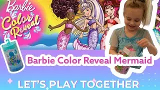 🧜🏼&zwj;♀️ Barbie Chelsea Color Reveal Mermaid Doll with 6 Unboxing Surprises