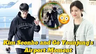 Kim Seonho and Go Younjung Spotted at the Airport on the Same Day, Fans Go Wild 🔥