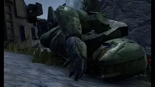Scorpion bugs into ground, killing Master Chief in the process