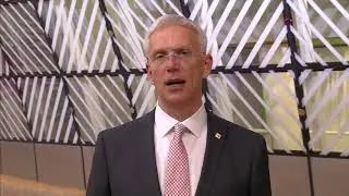 Arturs Kri&scaron;jānis Kariņ&scaron;, Latvian Prime Minister EU debates in Brussels Special EUCO