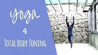 Yoga Vinyasa Flow Class for Total Body Toning (18 minutes)|Vicki @Yoga4man