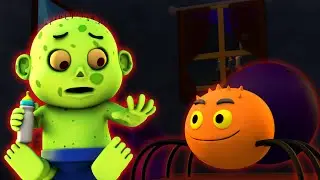 Baby Zombie At The Dinner Says | Funny Halloween Songs @hooplakidz