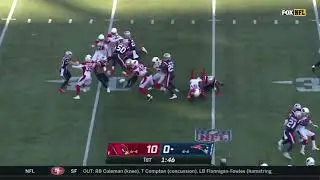 Donte Moncrief 53-Yard Kickoff Return | Patriots vs Cardinals