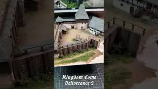 Trosky Castle Diorama #miniature #diy #diorama #craft #kingdomcomedeliverance2