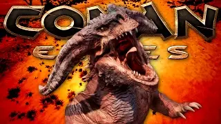 THE THRALL CITY DRAGON - Conan Exiles Gameplay #4