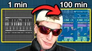 I Made a Beat in 1 vs 100 Minutes