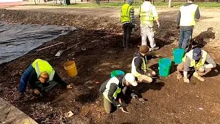 Ancient Native American village found during road reconstruction project
