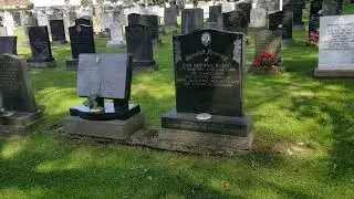 Les Dawson grave