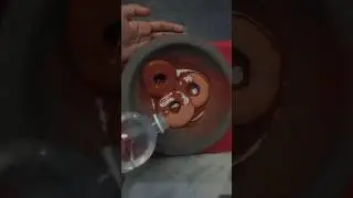 Red Clay Donuts Crushing #shorts #shortsfeed #trending #youtubeshorts #asmr