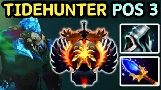 🔥 TIDEHUNTER OFFLANE | TANK AND CONTROL 🔥 DOTA 2 OFFLANE