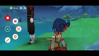 Liyue Archon Quest: Finding The Ghost (fighting large floating robotic monster)