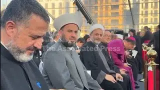 Lebanese religious leaders await arrival of Pope Leo XIV for Beirut gathering