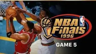 1996 NBA Finals Game 5   Chicago v Seattle