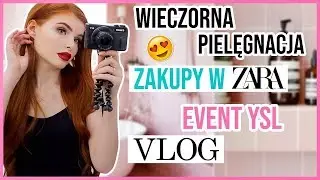 WIECZORNA PIELĘGNACJA, ZAKUPY W ZARZE I YSL BEAUTY HOTEL | VLOG ANDZIA THERE