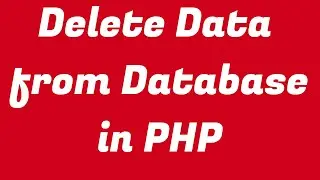 Delete a record from PHP Database