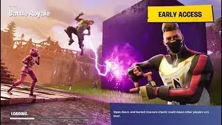 Fortnite Season 5 Week 9 Loading Screen Secret | White Knights #whiteknights