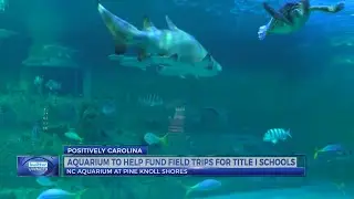Pine Knoll Shores Aquarium funding experiences for schools in need