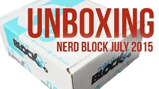 Unboxing: Nerd Block July 2015