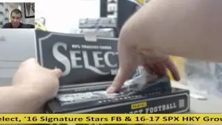 2013 Panini Select FB 12-box Case Random Team Group Break - Charlie Ward Jersey