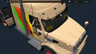 Cruising in Coast-to-Coast map mod ASMR style in ATS