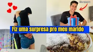 SURPREENDI MEU MARIDO COM UM CAFÉ DA TARDE SIMPLES (SERÁ QUE ELE GOSTOU?)