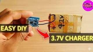 How to Make a 3.7V Lithium Battery Charger at Home! ⚡ DIY TP4056 Tutorial