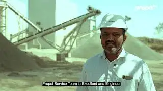 CustomerVoice🎙Propel 3-Stage 250 TPH Crushing, Screening and Washing Plant #nashik #CustomerVoice