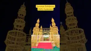 Summer Exhibition Hyderabd 2025🥳 #exhibition #hyderabad #hyderabadnews #hyderabadplaces #mela #yt