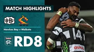 RD 8 HIGHLIGHTS | Hawkes Bay v Waikato (Bunnings NPC 2021)