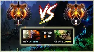 TOP 1 EU V-Tune [Juggernaut 7.29] VS Former TOP 1 Limmp | Dota 2 7.29 Gameplay
