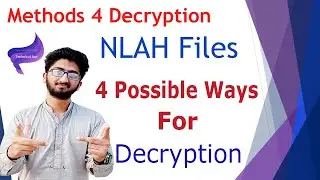 Nlah File Decryption || How to Decrypt Nlah Files || Nlah file Recovery || WAYS 4 Decrypting NLAH.