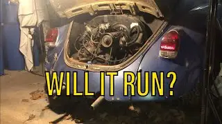 Garage Find 1968 VW Beetle | WILL IT RUN Part 1