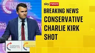 Trump 'praying for Charlie Kirk' after Conservative influencer is shot