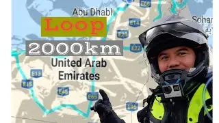 BMW GSA UAE loop Coast to Coast