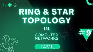 Ring Topology & Star Topology in Tamil - Network Topologies - Computer Networks | @Techtors ​