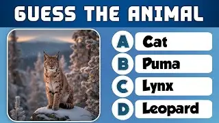 Guess The Animal In 10 Seconds ⏱️ 