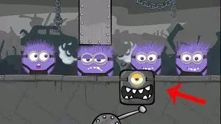 Playing Red Ball 4 with Purple Minion Ball and BOSS in Volume 1 all levels played