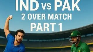 Dream cricket ind vs Pakistan 2 over match 