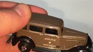 2018 Matchbox New Model Review: 1933 Plymouth PC Sedan